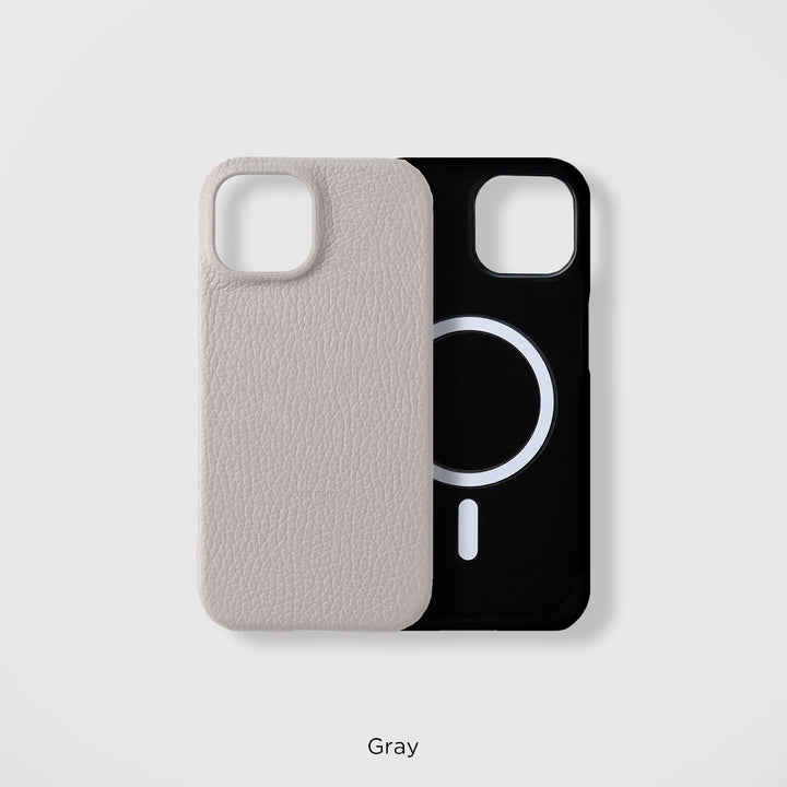Étui de téléphone en cuir véritable, coque arrière, compatible avec tous les modèles, compatible MagSafe, 32 coloris, cuir italien grainé, série Galaxy