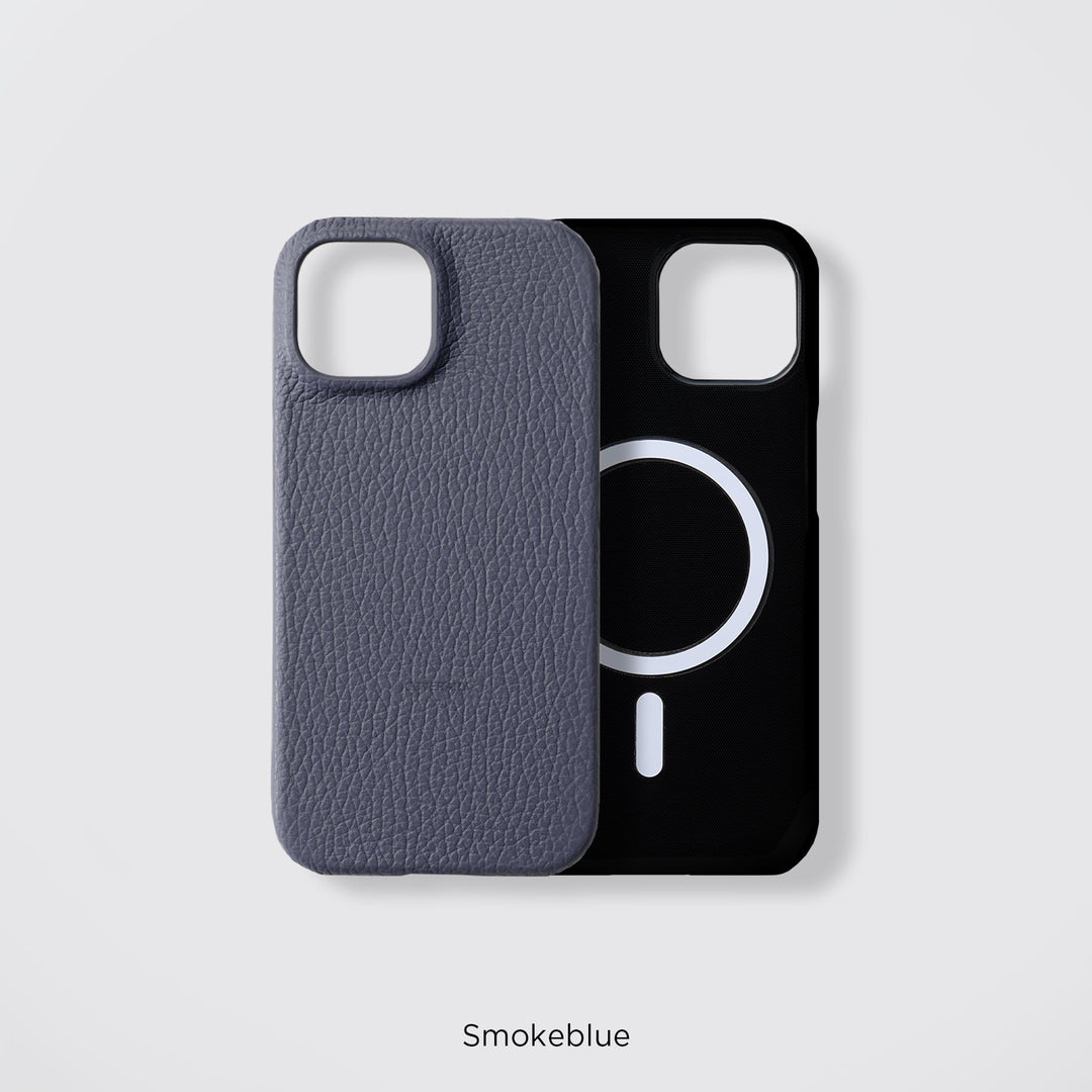 Étui de téléphone en cuir véritable, coque arrière, compatible avec tous les modèles, compatible MagSafe, 32 coloris, cuir italien grainé, série Galaxy