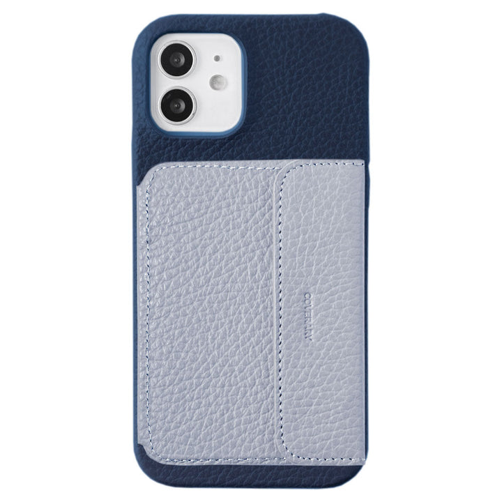 本革 32色 イタリアンシュリンクレザー ミラー付きカードケース 背面ケース Google Pixelシリーズ