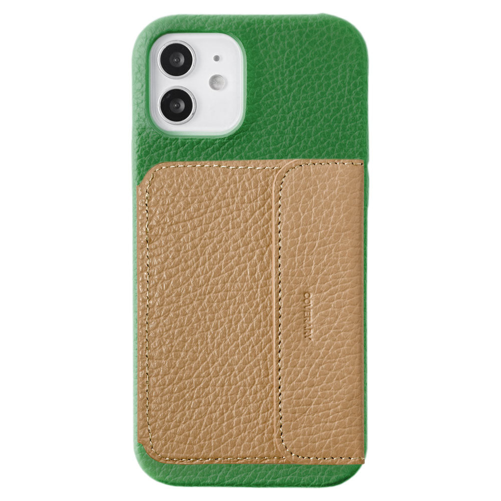 本革 32色 イタリアンシュリンクレザー ミラー付きカードケース 背面ケース Google Pixelシリーズ