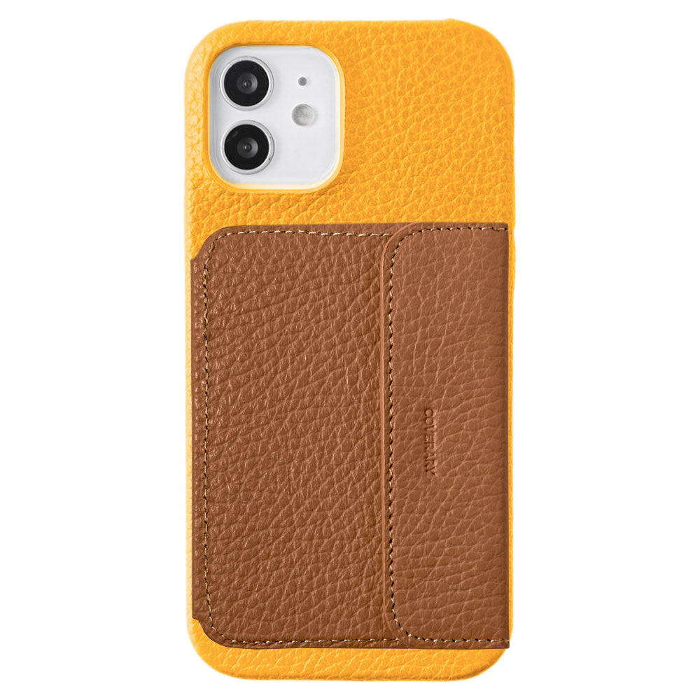 本革 32色 イタリアンシュリンクレザー ミラー付きカードケース 背面ケース Google Pixelシリーズ