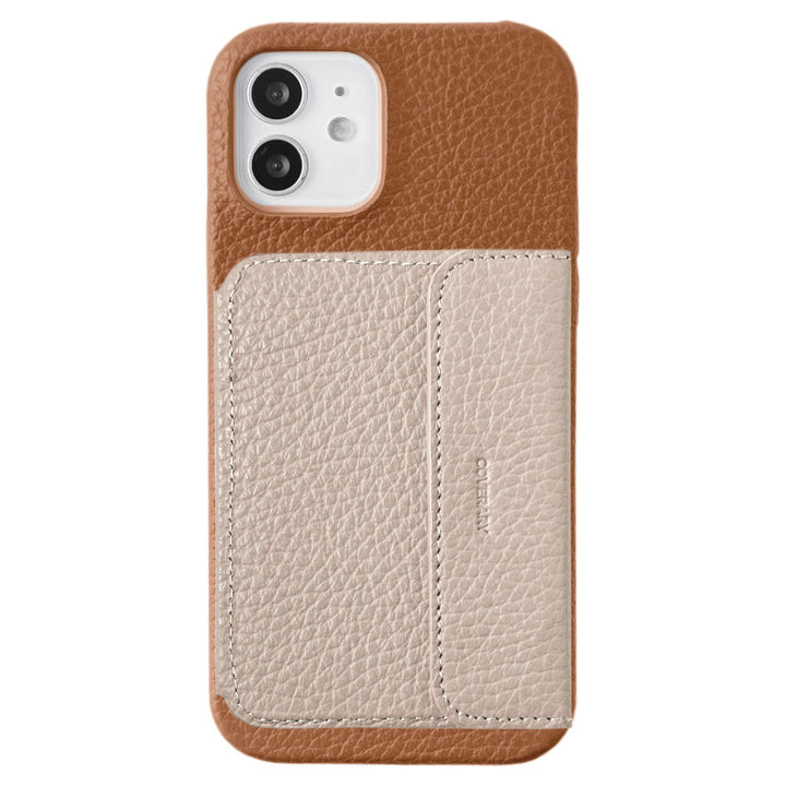 本革 32色 イタリアンシュリンクレザー ミラー付きカードケース 背面ケース Google Pixelシリーズ