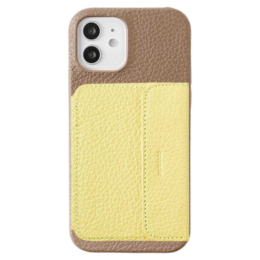 本革 32色 イタリアンシュリンクレザー ミラー付きカードケース 背面ケース Google Pixelシリーズ