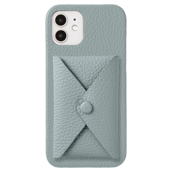 Genuine leather 32 colors Italian shrink leather with lid pocket back case Xperia series