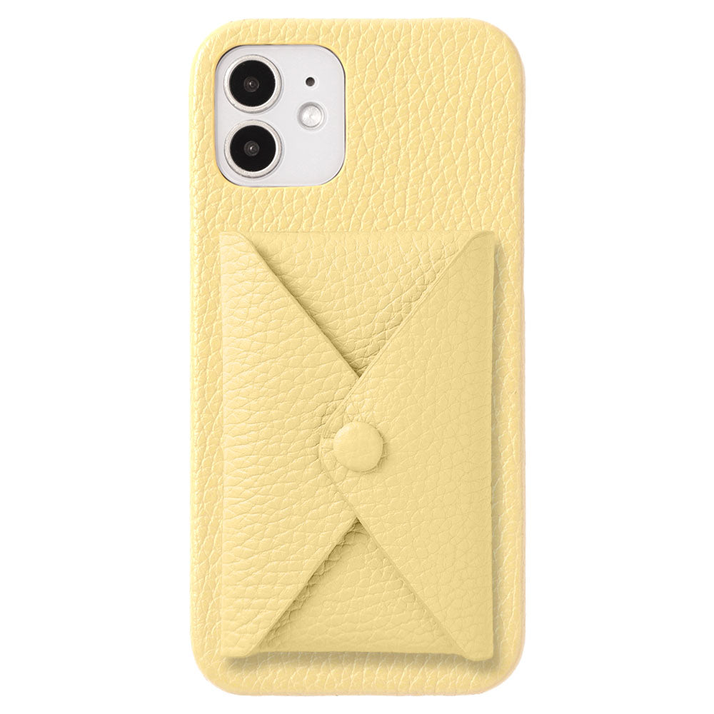 Genuine leather 32 colors Italian shrink leather with lid pocket back case Xperia series