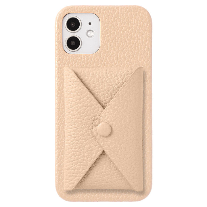 Genuine leather 32 colors Italian shrink leather with lid pocket back case Xperia series