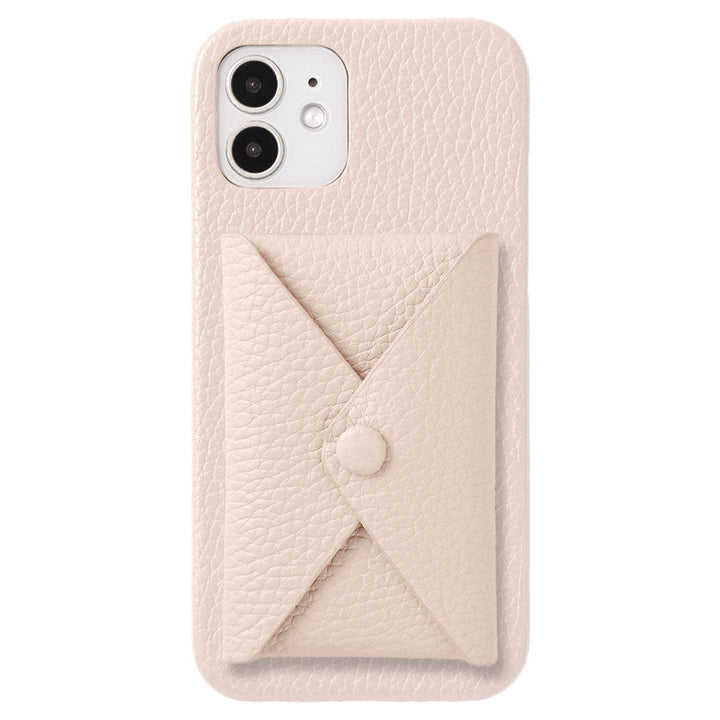 Genuine leather 32 colors Italian shrink leather with lid pocket back case Xperia series