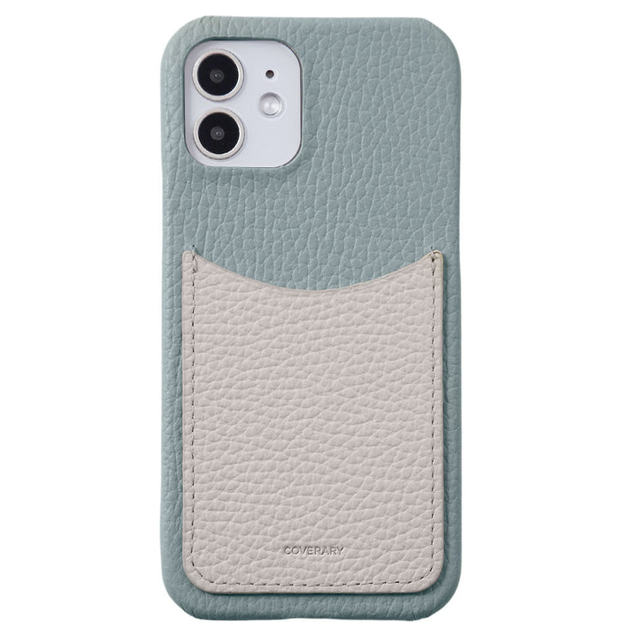 本革 32色 イタリアンシュリンクレザー スマイリーポケット付き 背面ケース Xperiaシリーズ