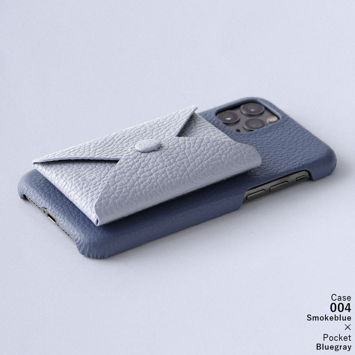 Genuine leather 32 colors Italian shrink leather with lid pocket back case Xperia series