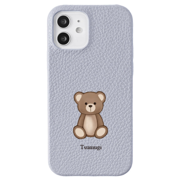 Genuine leather 32 colors Italian shrink leather animal pattern printed name back case Google Pixel series