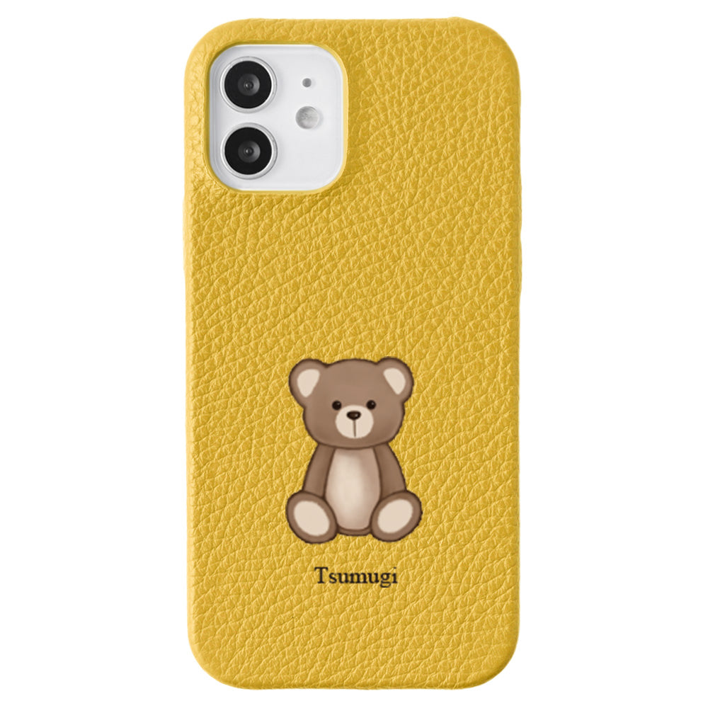 Genuine leather 32 colors Italian shrink leather animal pattern printed name back case Google Pixel series