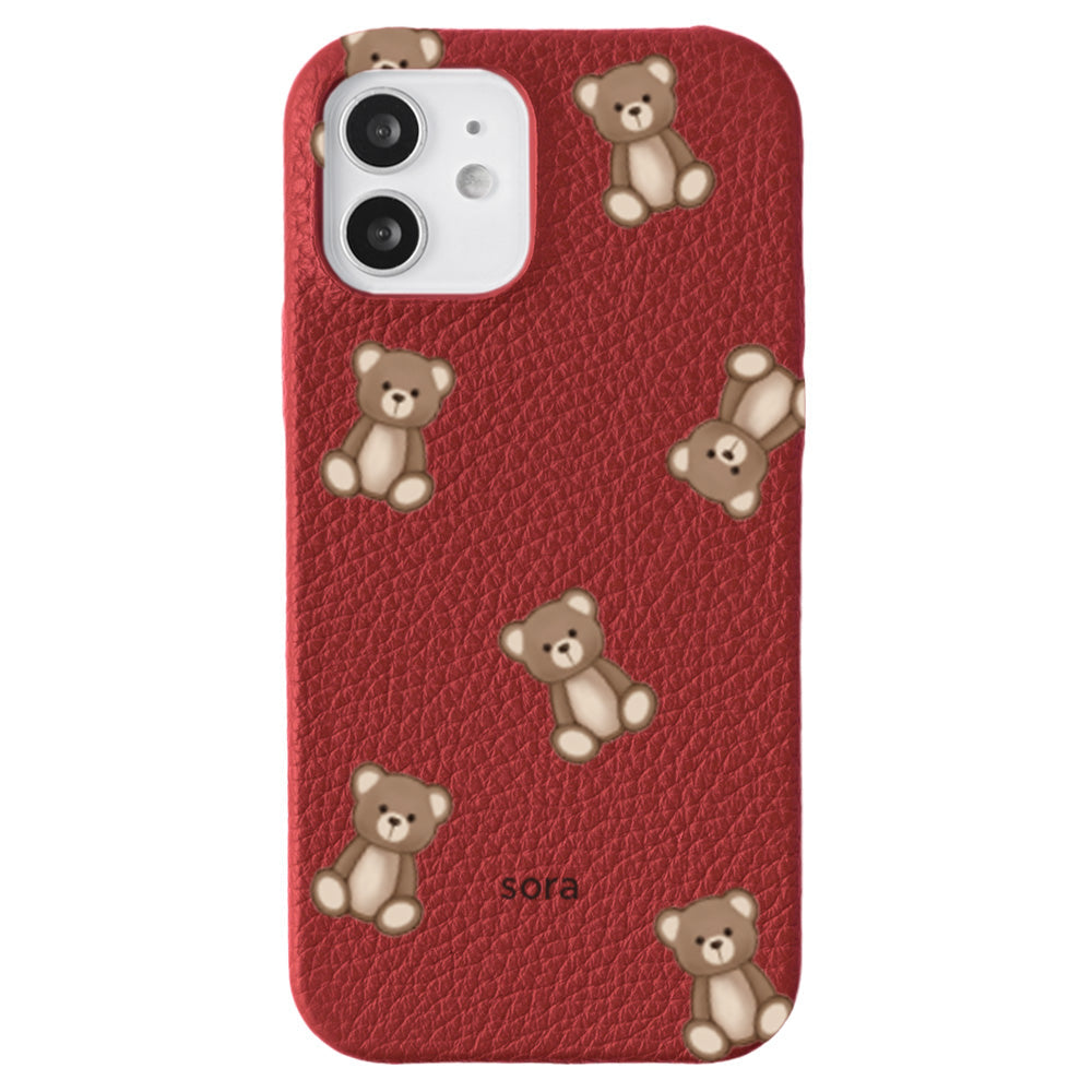 Genuine leather 32 colors Italian shrink leather animal pattern printed name back case Google Pixel series