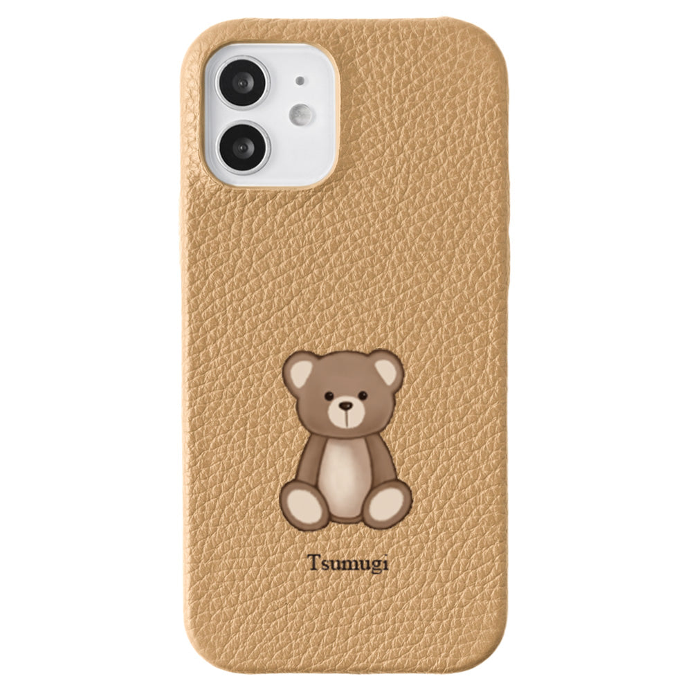 Genuine leather 32 colors Italian shrink leather animal pattern printed name back case Google Pixel series