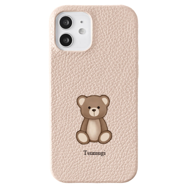 Genuine leather 32 colors Italian shrink leather animal pattern printed name back case Google Pixel series
