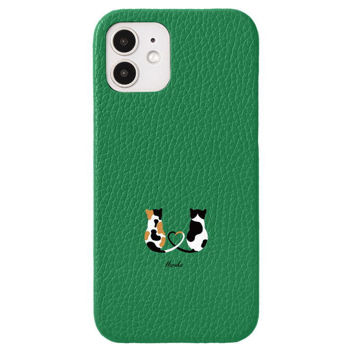 Genuine Leather 32 Colors Italian Shrink Leather Cat Personalized Back Case for Xperia Series