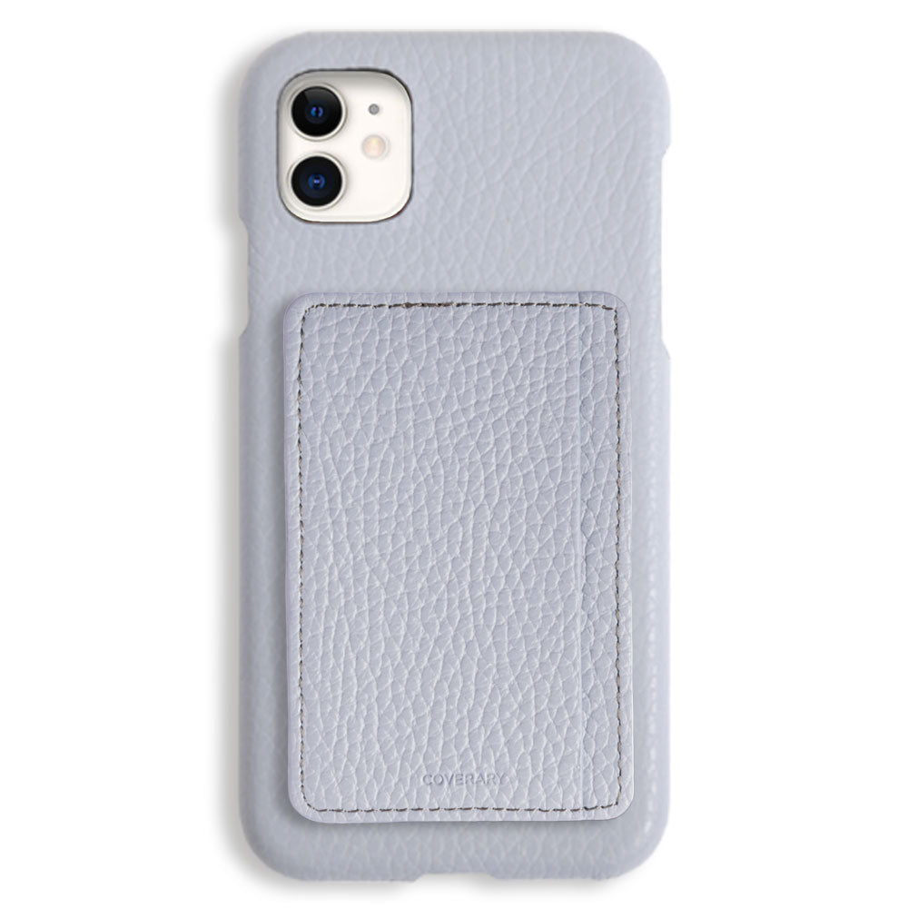 本革 32色 イタリアンシュリンクレザー カード収納 ポケット付き 背面ケース iPhoneシリーズ