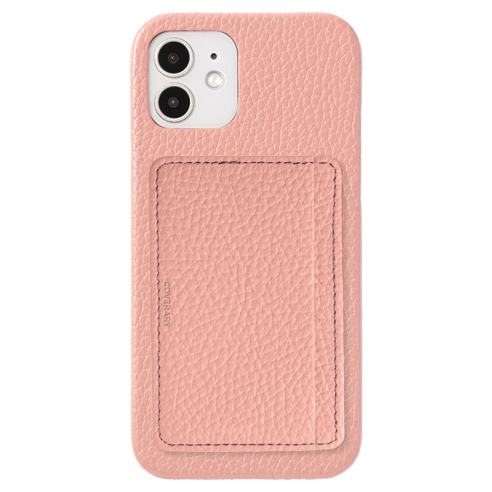 Genuine leather 32 colors Italian shrink leather card storage with pocket back case AQUOS series