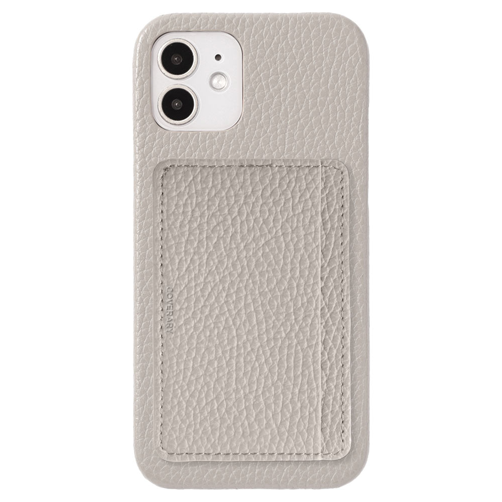 本革 32色 イタリアンシュリンクレザー カード収納 ポケット付き 背面ケース Galaxyシリーズ