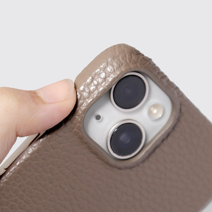 Genuine Leather, 32 Colors, Italian Shrink Leather, Shock-Absorbing Back Case for the Google Pixel Series