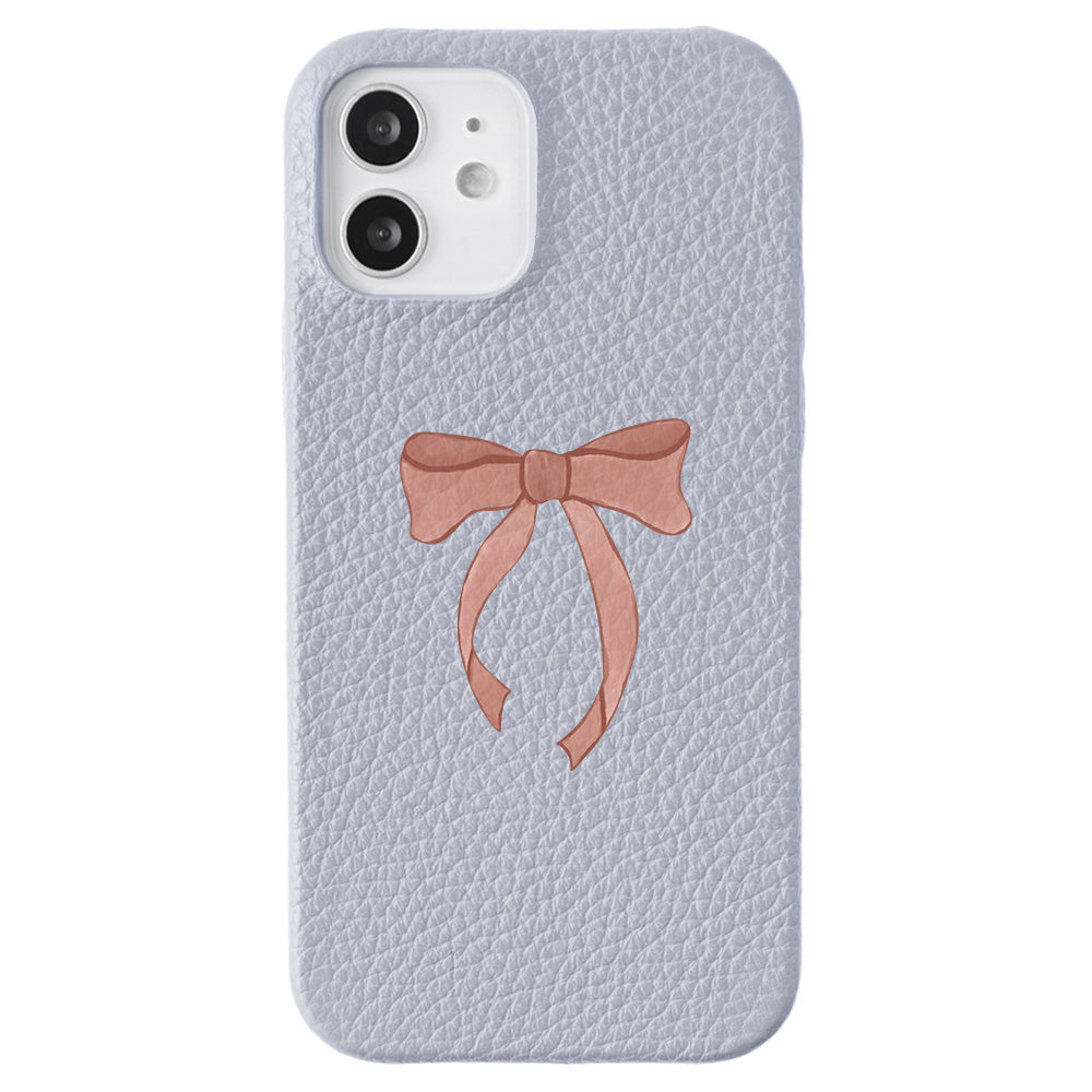 Cuir véritable 32 couleurs cuir italien grainé motif ruban coque arrière série Xperia