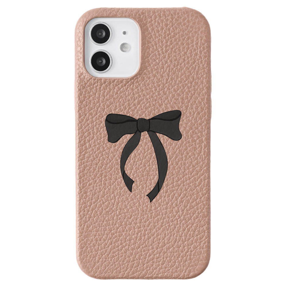 Cuir véritable 32 couleurs cuir italien grainé motif ruban coque arrière série Xperia