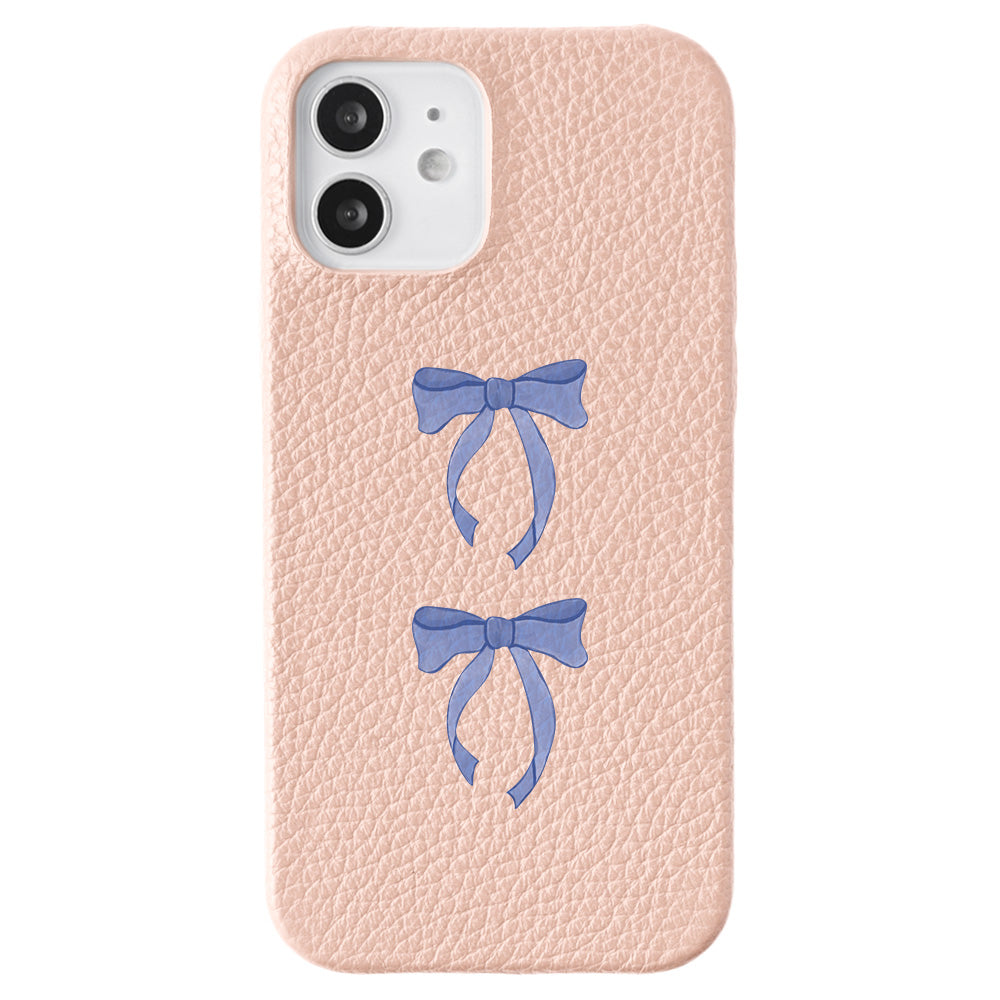 Cuir véritable 32 couleurs cuir italien grainé motif ruban coque arrière série Xperia