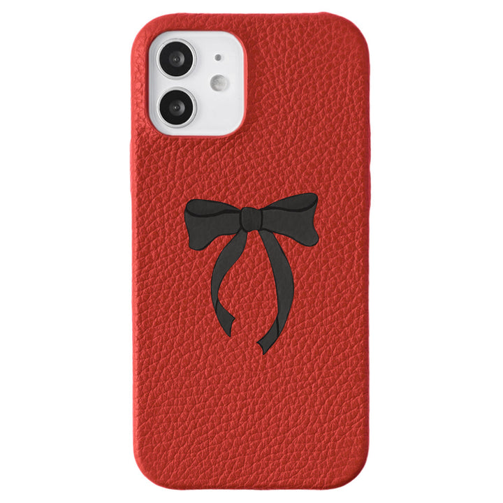 Cuir véritable 32 couleurs cuir italien grainé motif ruban coque arrière série Xperia
