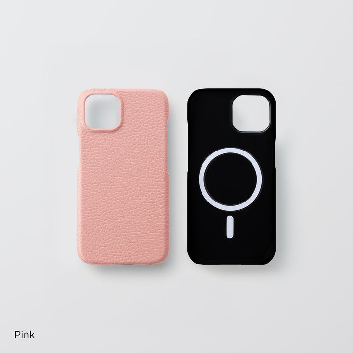 本革 32色 イタリアンシュリンクレザー Magsafe対応 衝撃吸収 背面ケース Xperiaシリーズ