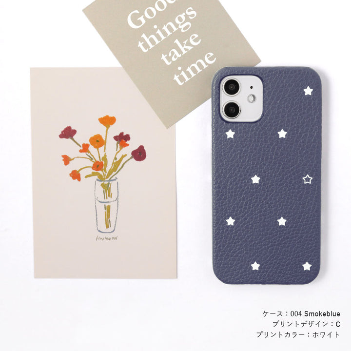 Cuir véritable 32 couleurs cuir italien grainé motif étoile coque arrière série Galaxy