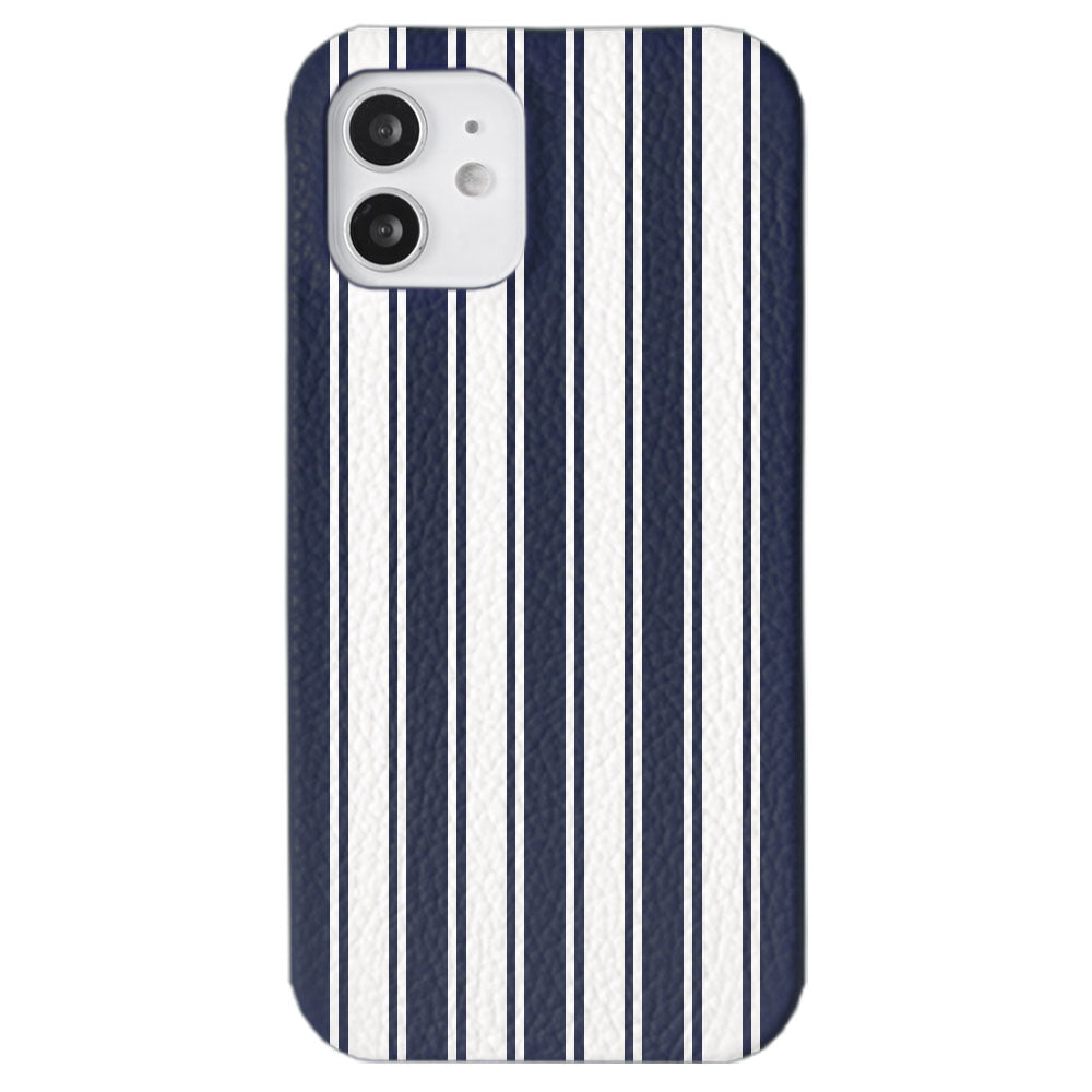 Genuine leather 32 colors Italian shrink leather stripe pattern back case for Google Pixel series