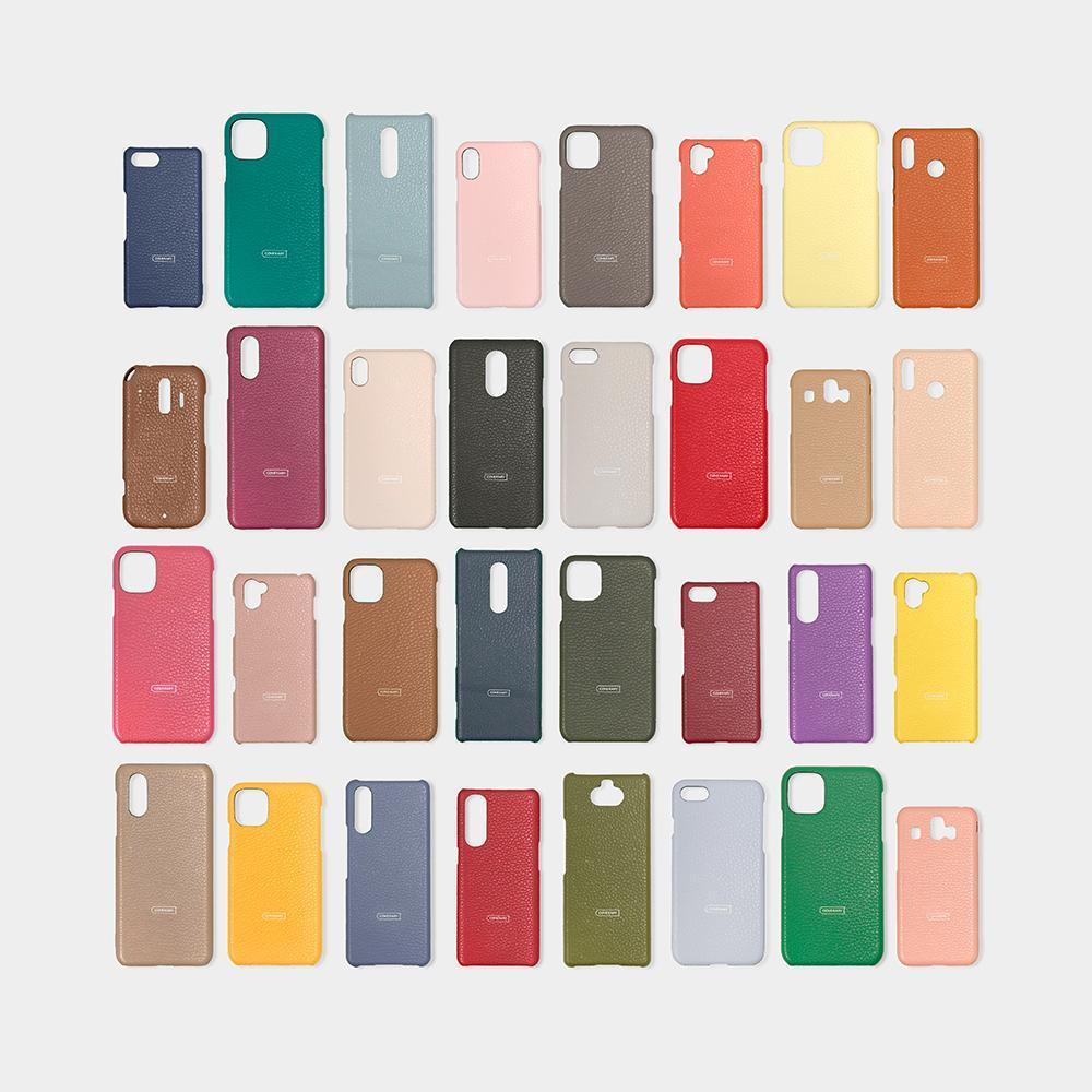 Cuir véritable 32 couleurs cuir italien grainé double perle & breloque ruban coque arrière Google Pixel série