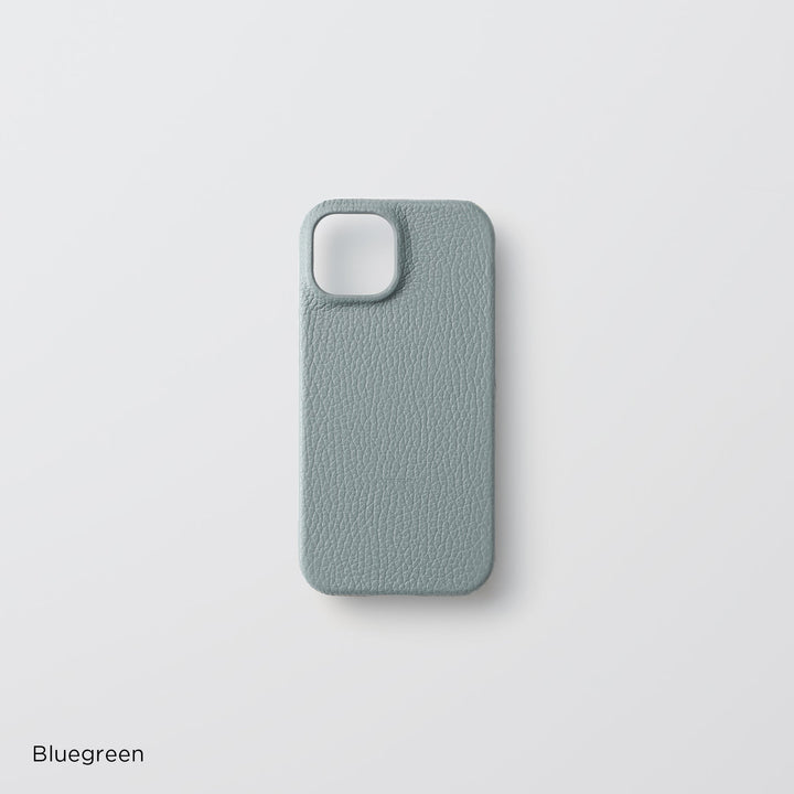 Coque arrière en cuir italien grainé 32 couleurs en cuir véritable