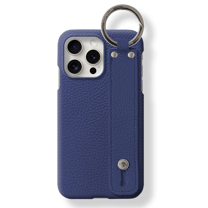 Genuine leather 32 colors Italian shrink leather with hand belt back case AQUOS series