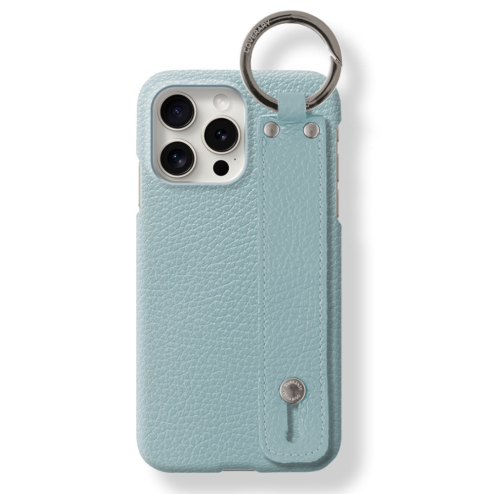 Genuine leather 32 colors Italian shrink leather with hand belt back case AQUOS series