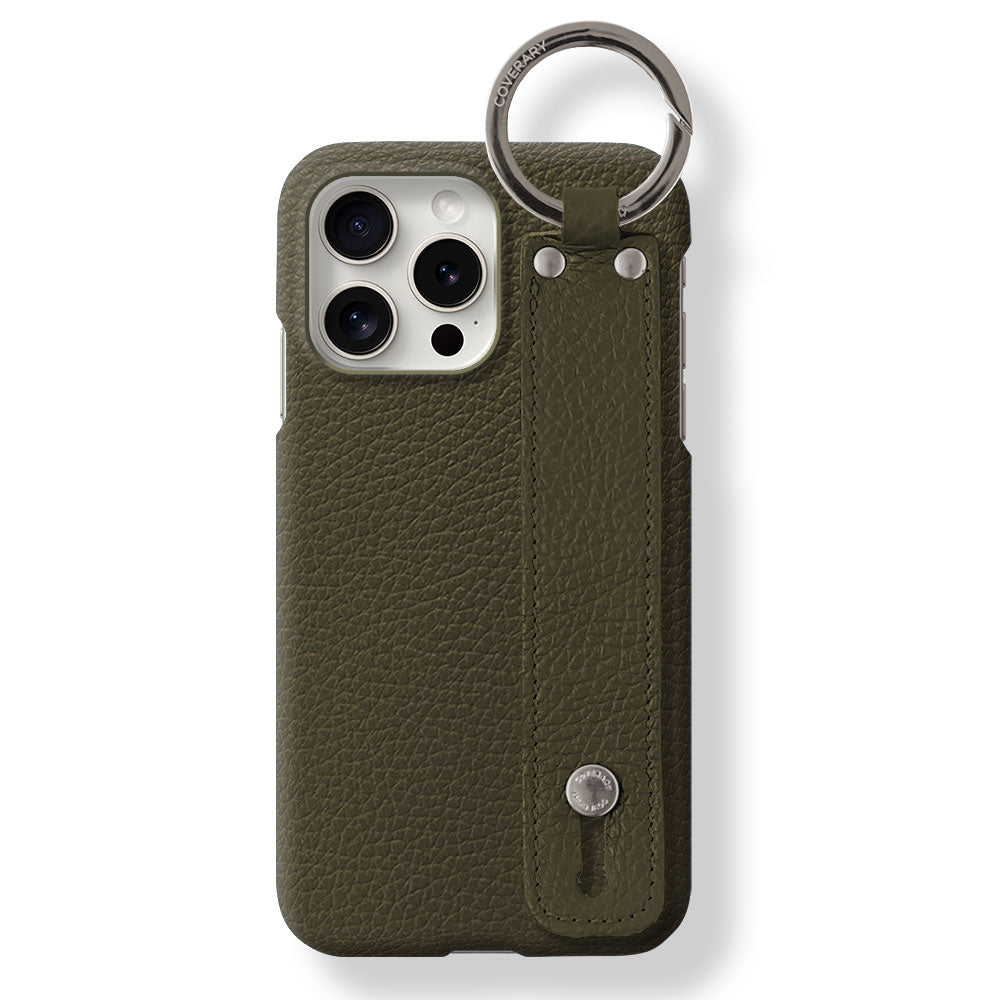 Genuine leather 32 colors Italian shrink leather with hand belt back case AQUOS series