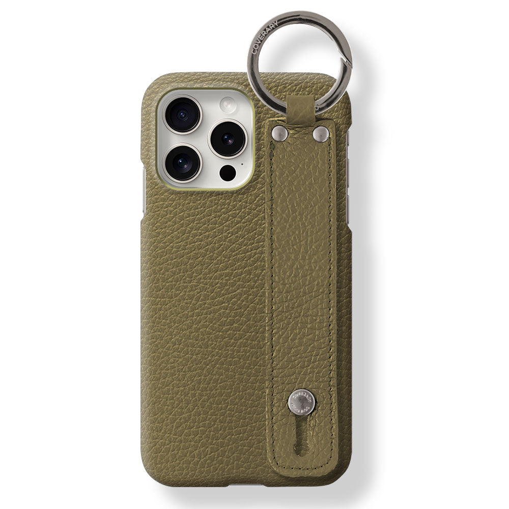 Genuine leather 32 colors Italian shrink leather with hand belt back case AQUOS series