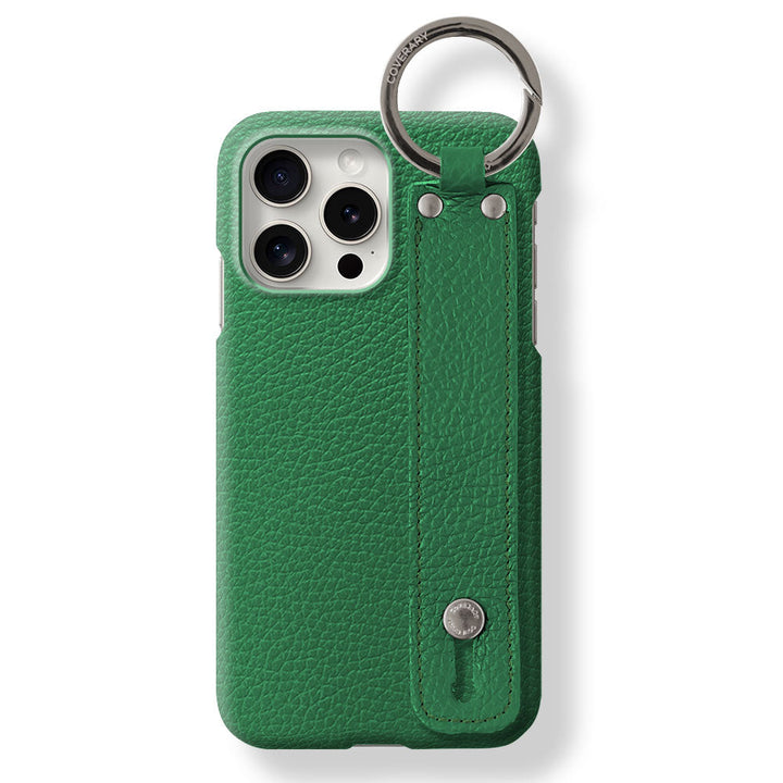 Genuine leather 32 colors Italian shrink leather with hand belt back case AQUOS series