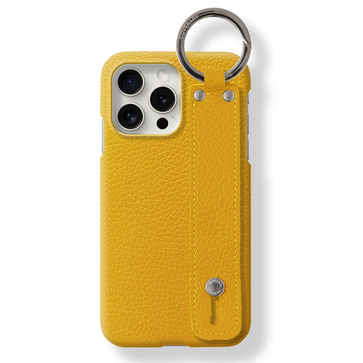 Genuine leather 32 colors Italian shrink leather with hand belt back case AQUOS series