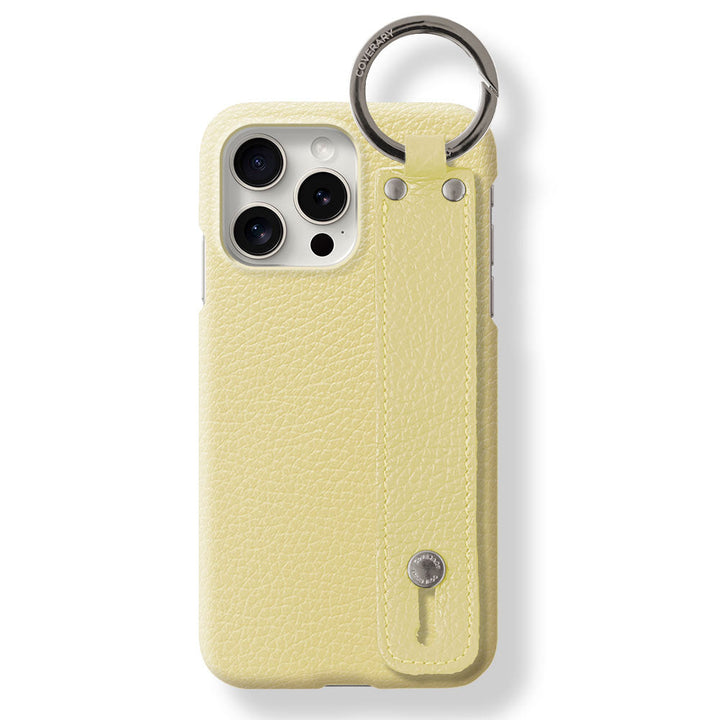 Genuine leather 32 colors Italian shrink leather with hand belt back case AQUOS series