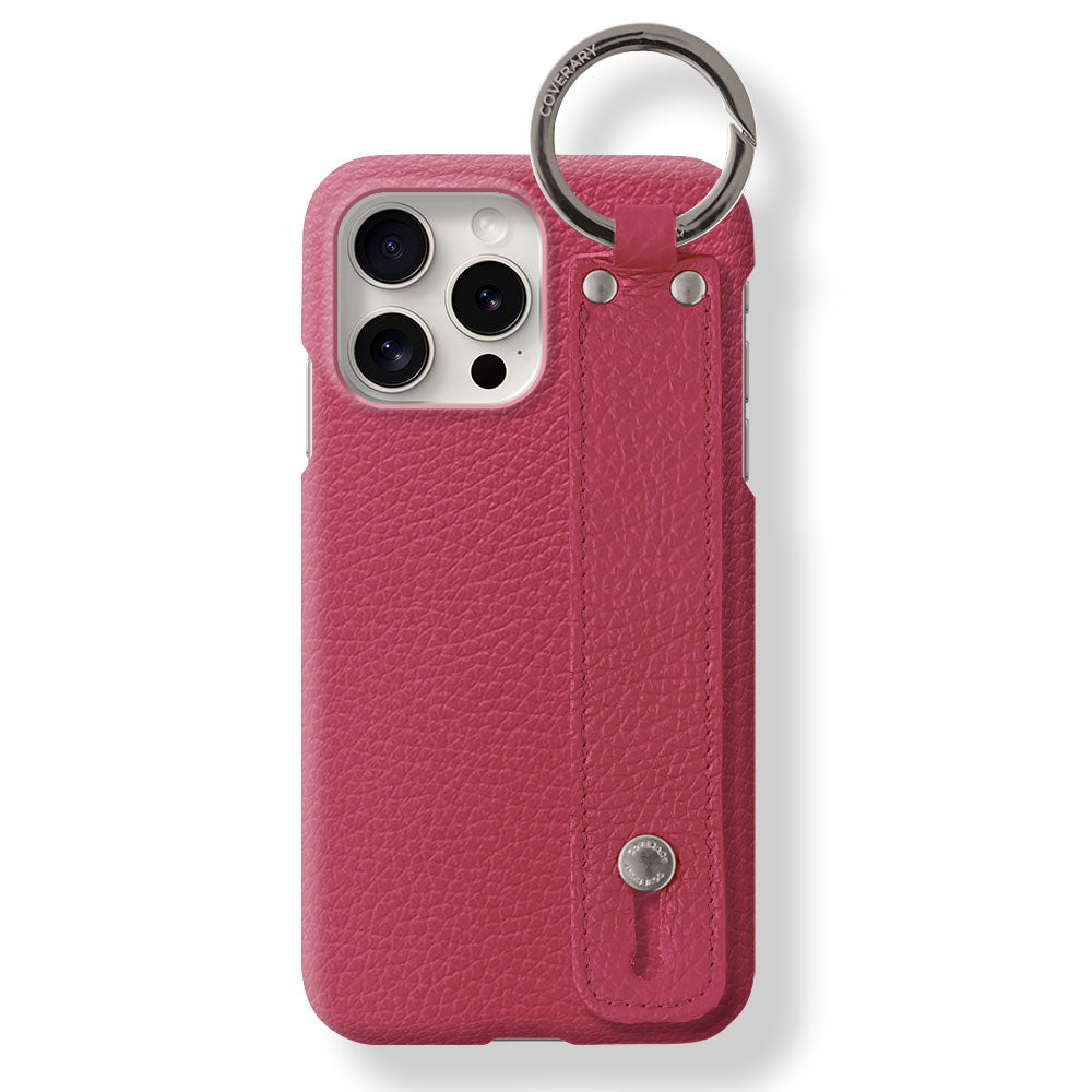 本革 32色 イタリアンシュリンクレザー ハンドベルト付き 背面ケース Galaxyシリーズ