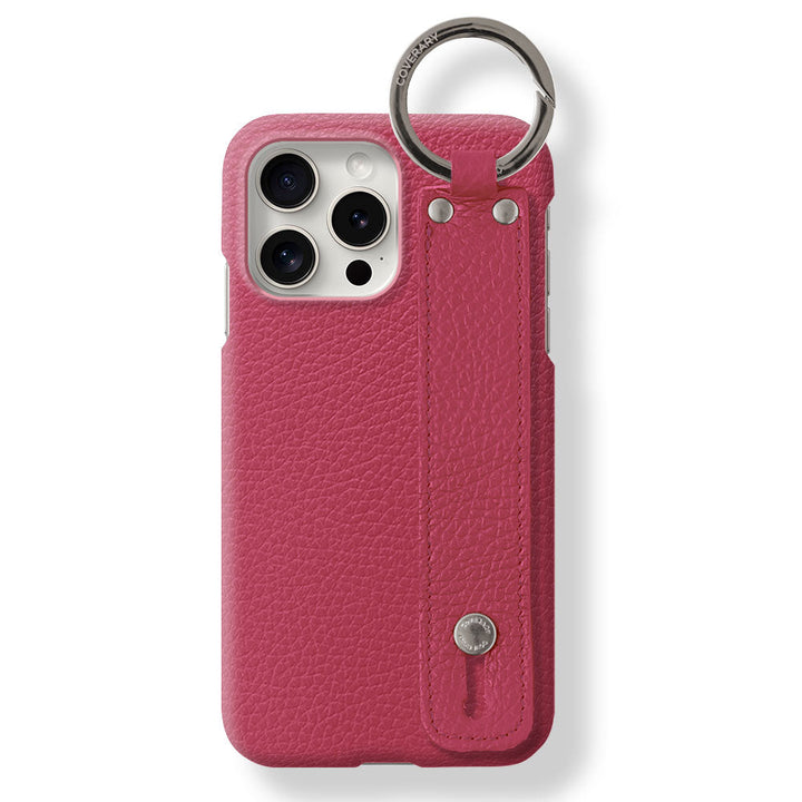 本革 32色 イタリアンシュリンクレザー ハンドベルト付き 背面ケース Galaxyシリーズ