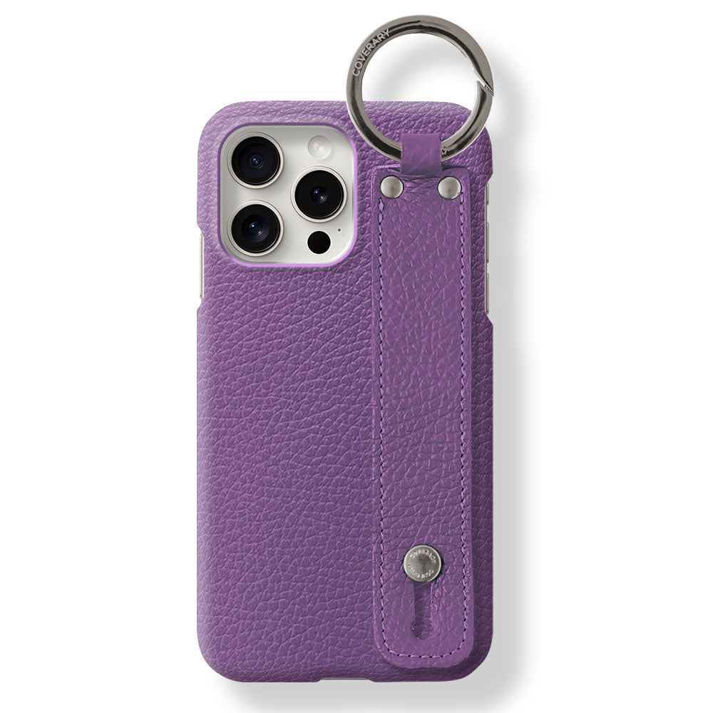 Genuine leather 32 colors Italian shrink leather with hand belt back case AQUOS series