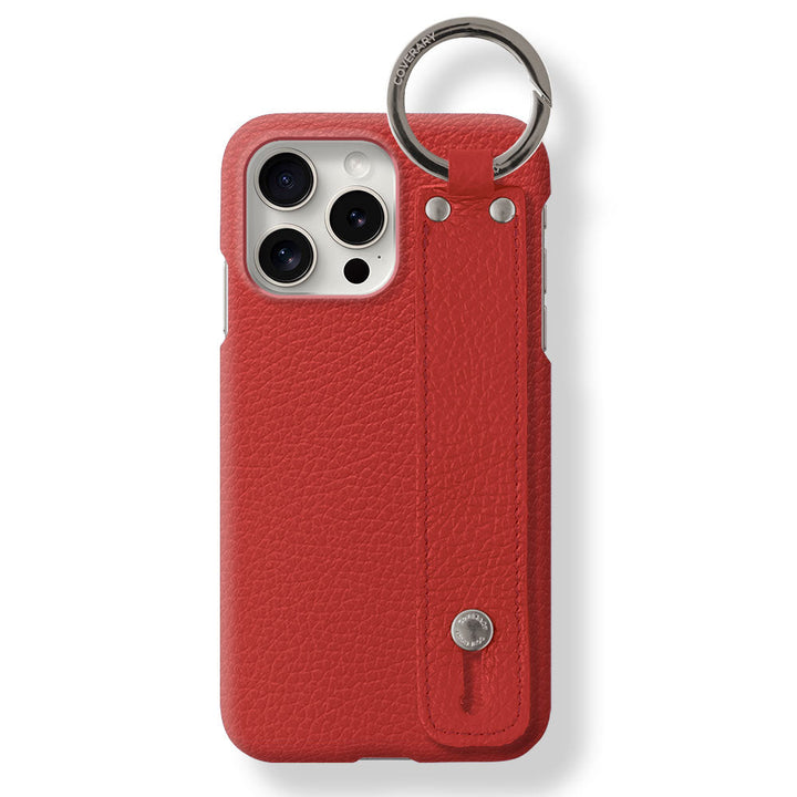 Genuine leather 32 colors Italian shrink leather with hand belt back case AQUOS series