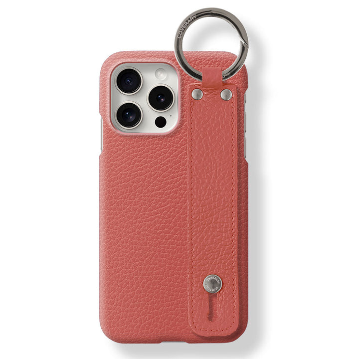 Genuine leather 32 colors Italian shrink leather with hand belt back case AQUOS series