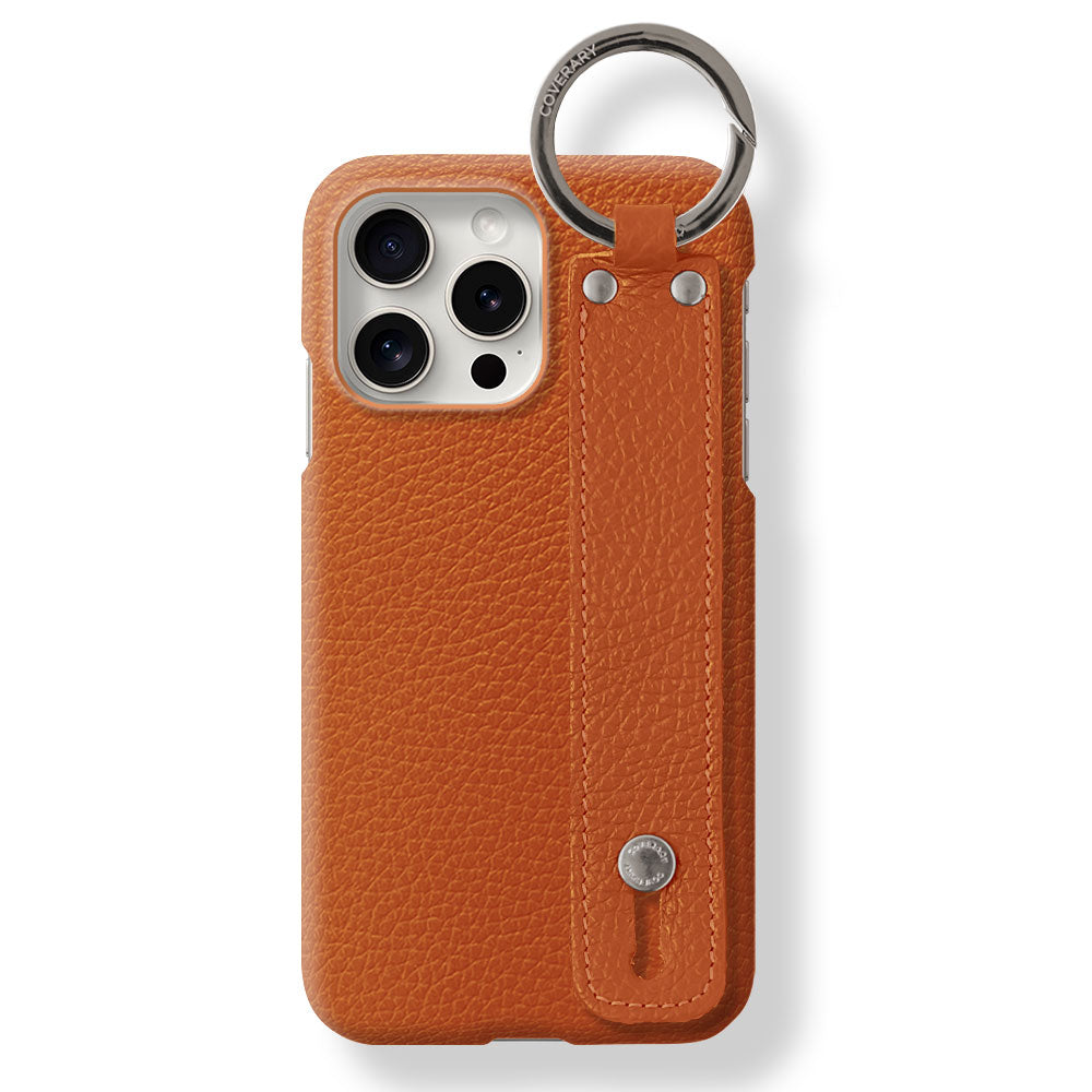 Genuine leather 32 colors Italian shrink leather with hand belt back case AQUOS series