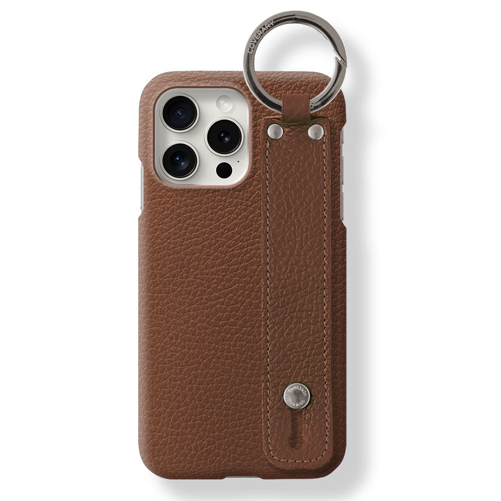 Genuine leather 32 colors Italian shrink leather with hand belt back case AQUOS series