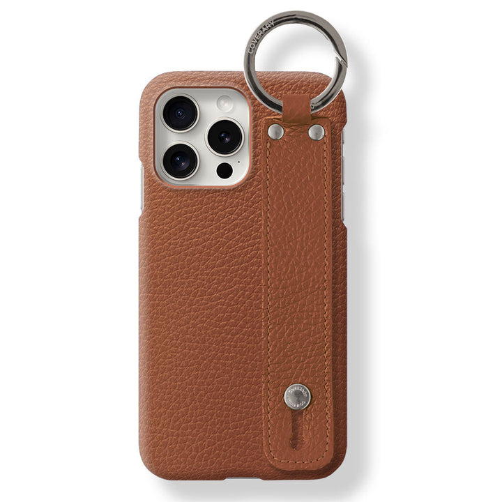 Genuine leather 32 colors Italian shrink leather with hand belt back case AQUOS series