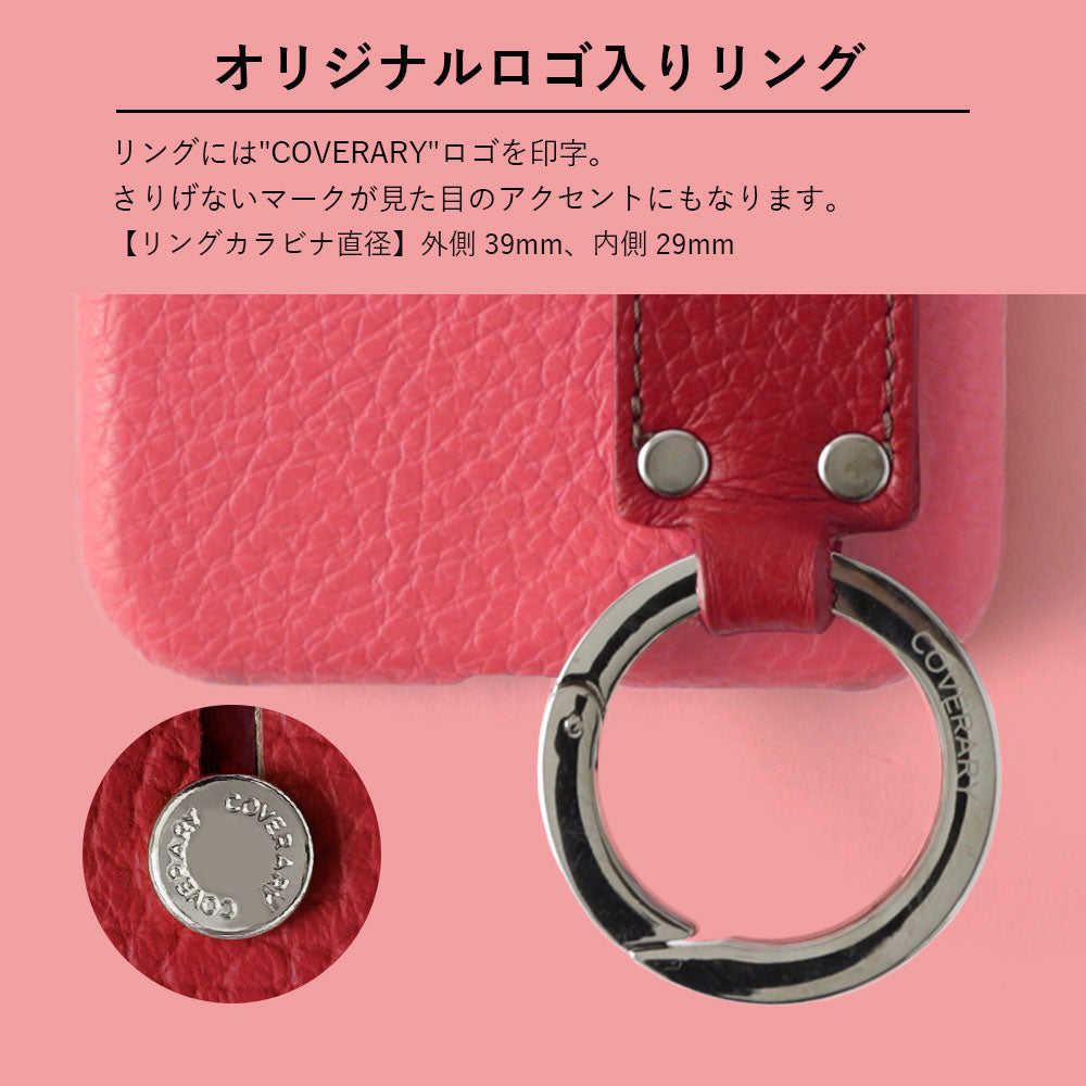 Self-designed hand belt back case genuine leather 32 colors Italian shrink leather