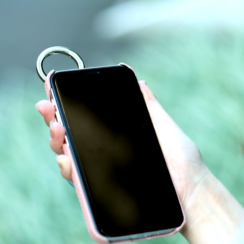 Genuine leather 32 colors Italian shrink leather with hand belt back case AQUOS series