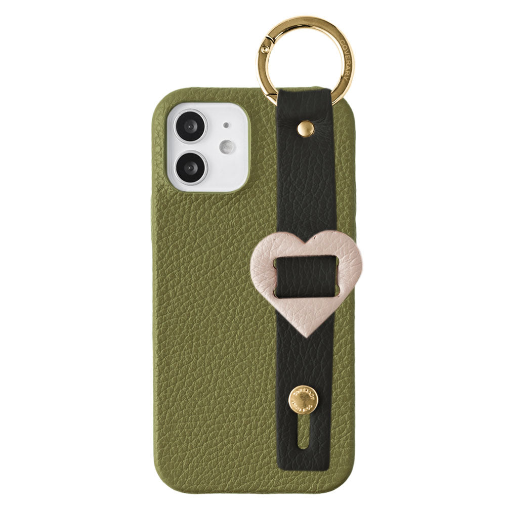 Cuir véritable 32 couleurs cuir italien grainé avec boucle et ceinture à main, coque arrière série Galaxy